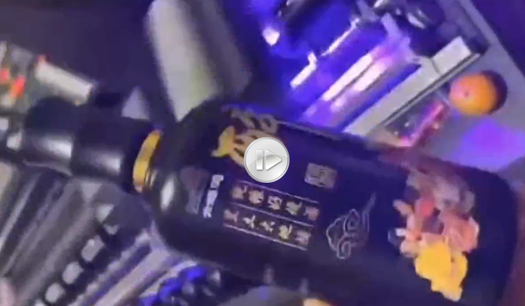 圓柱體打印視頻，酒瓶打印視頻